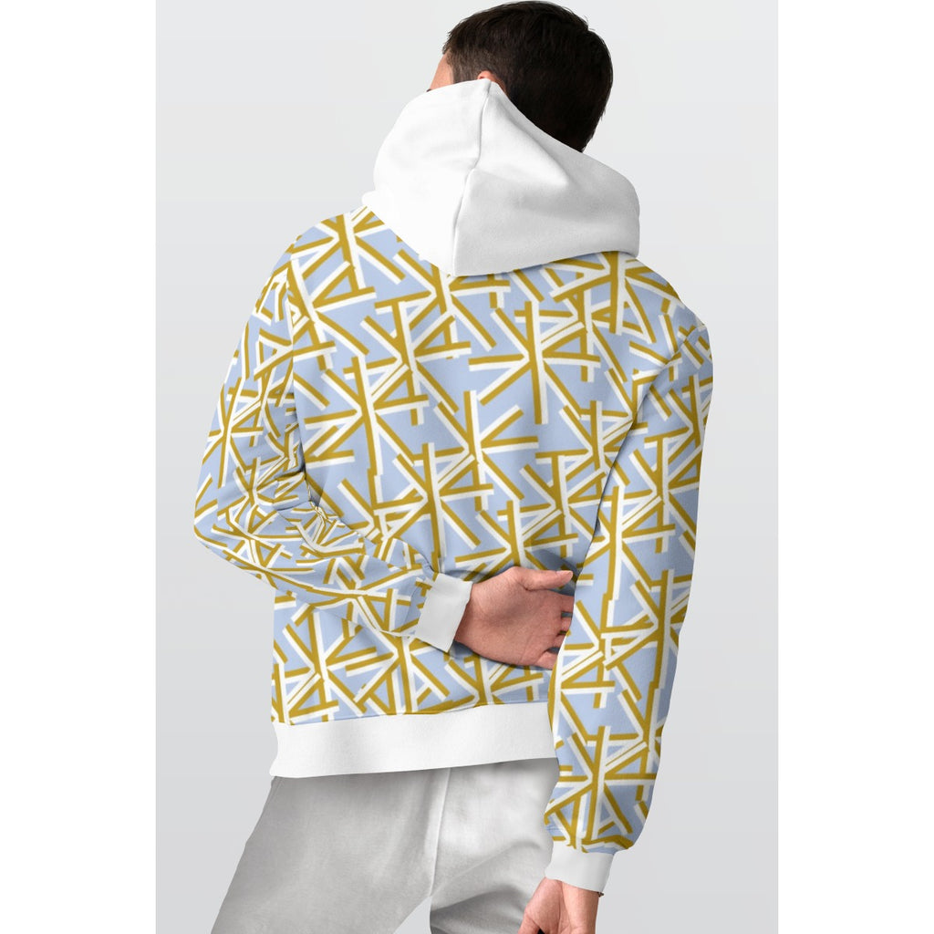 All-Over Print Men's Thicken Pullover Hoodie