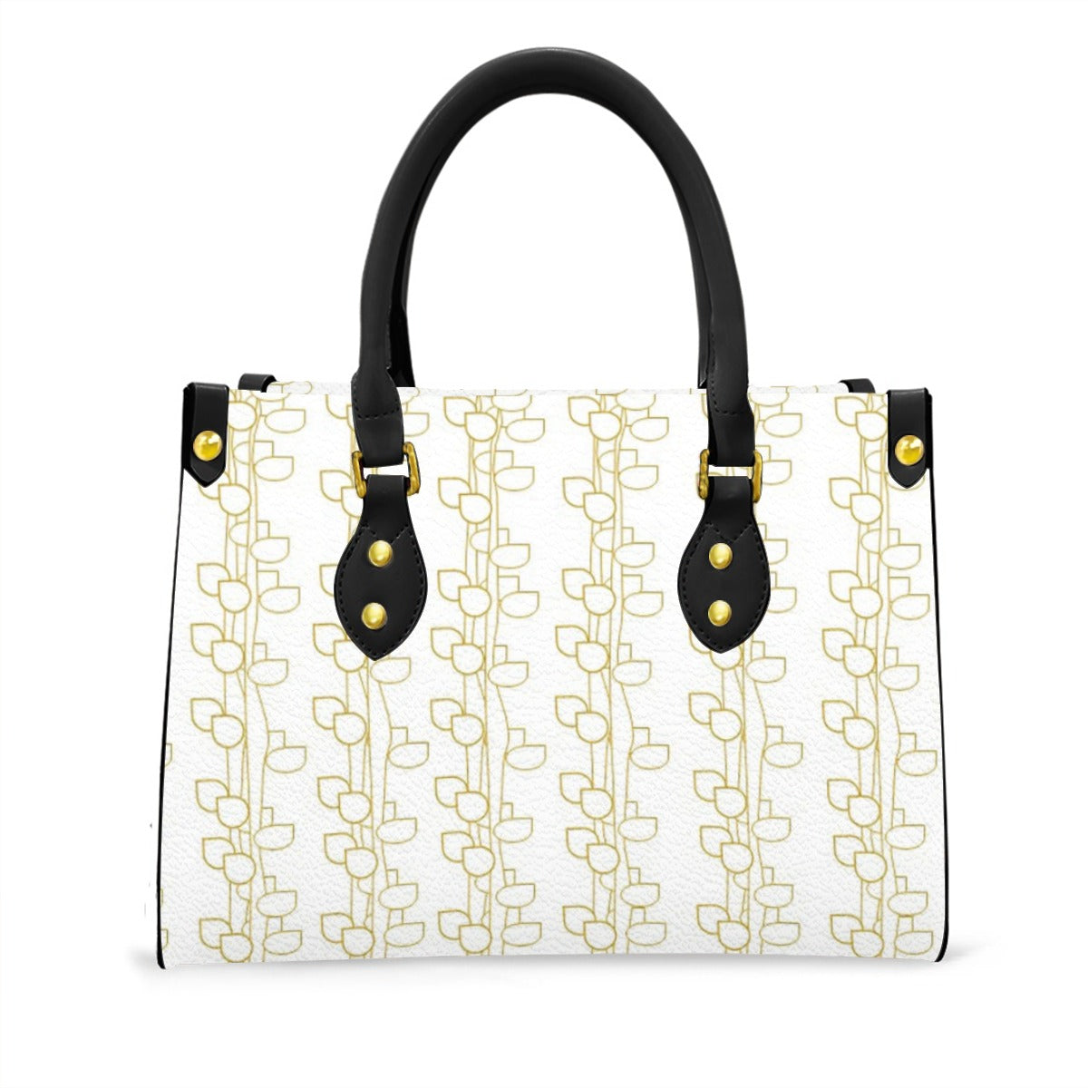 Women's Tote Bag With Black Handle