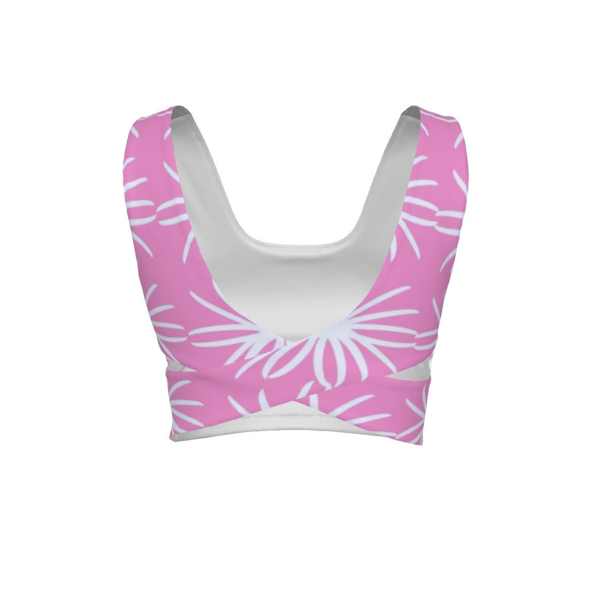 All-Over Print Women's Back Cross Sports Bra