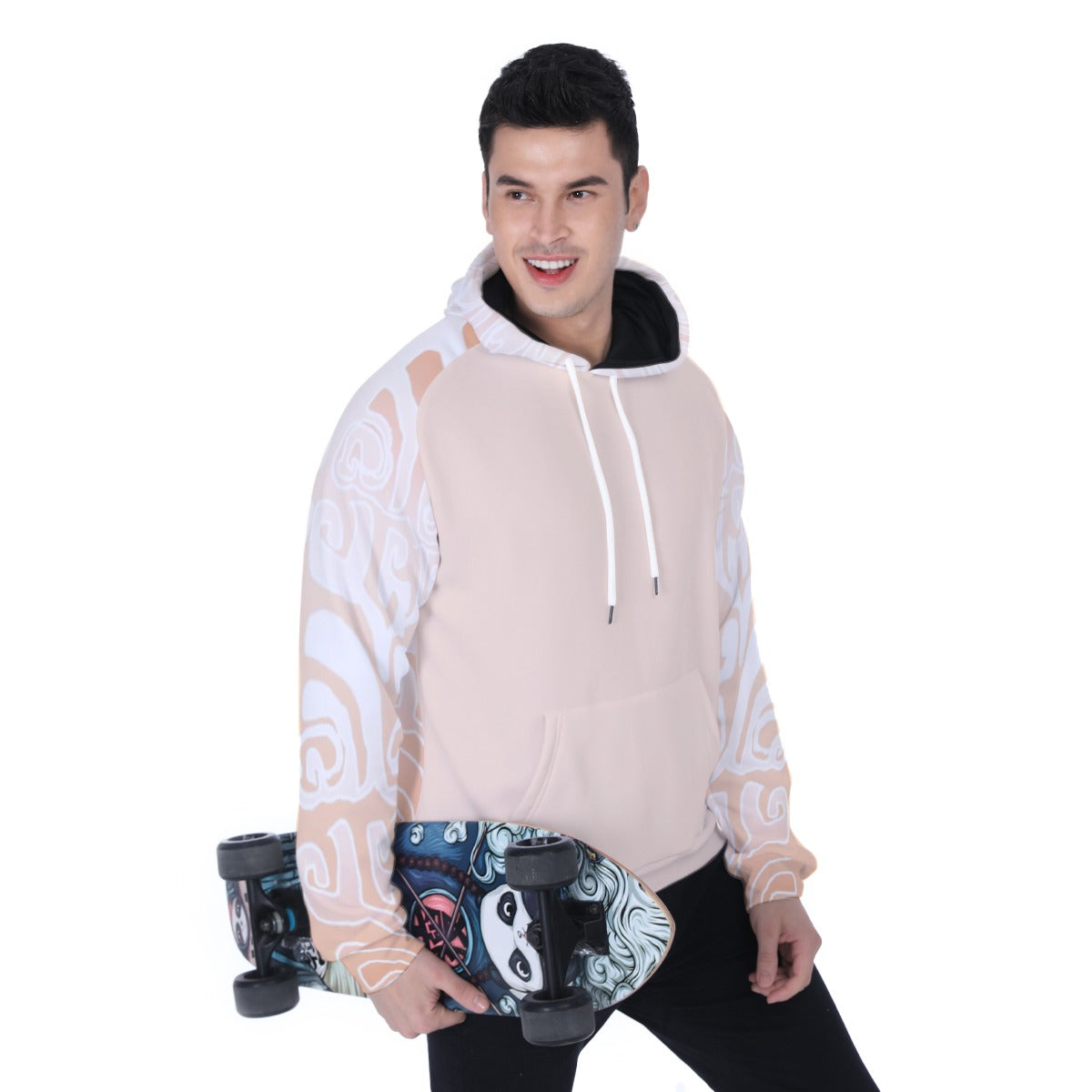 All-Over Print  Heavy Fleece Raglan Hoodie