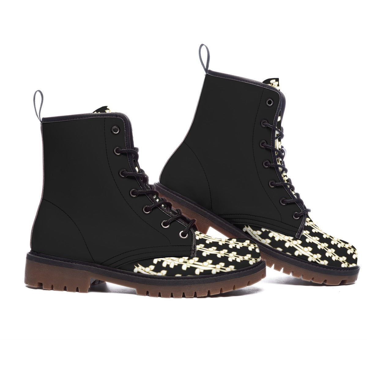 All-Over Print Men's Martin Short Boots