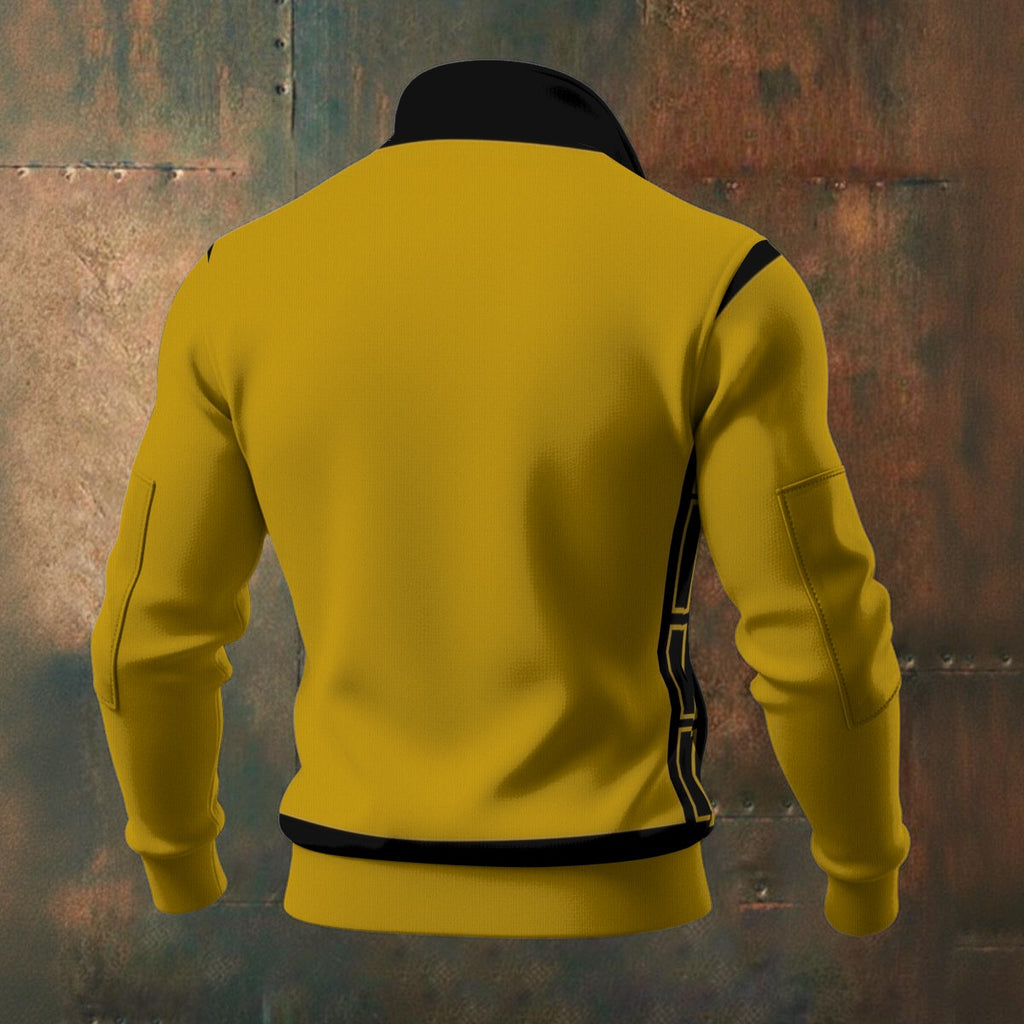 All-Over Print Men's Thick Knit Fleece Jacket