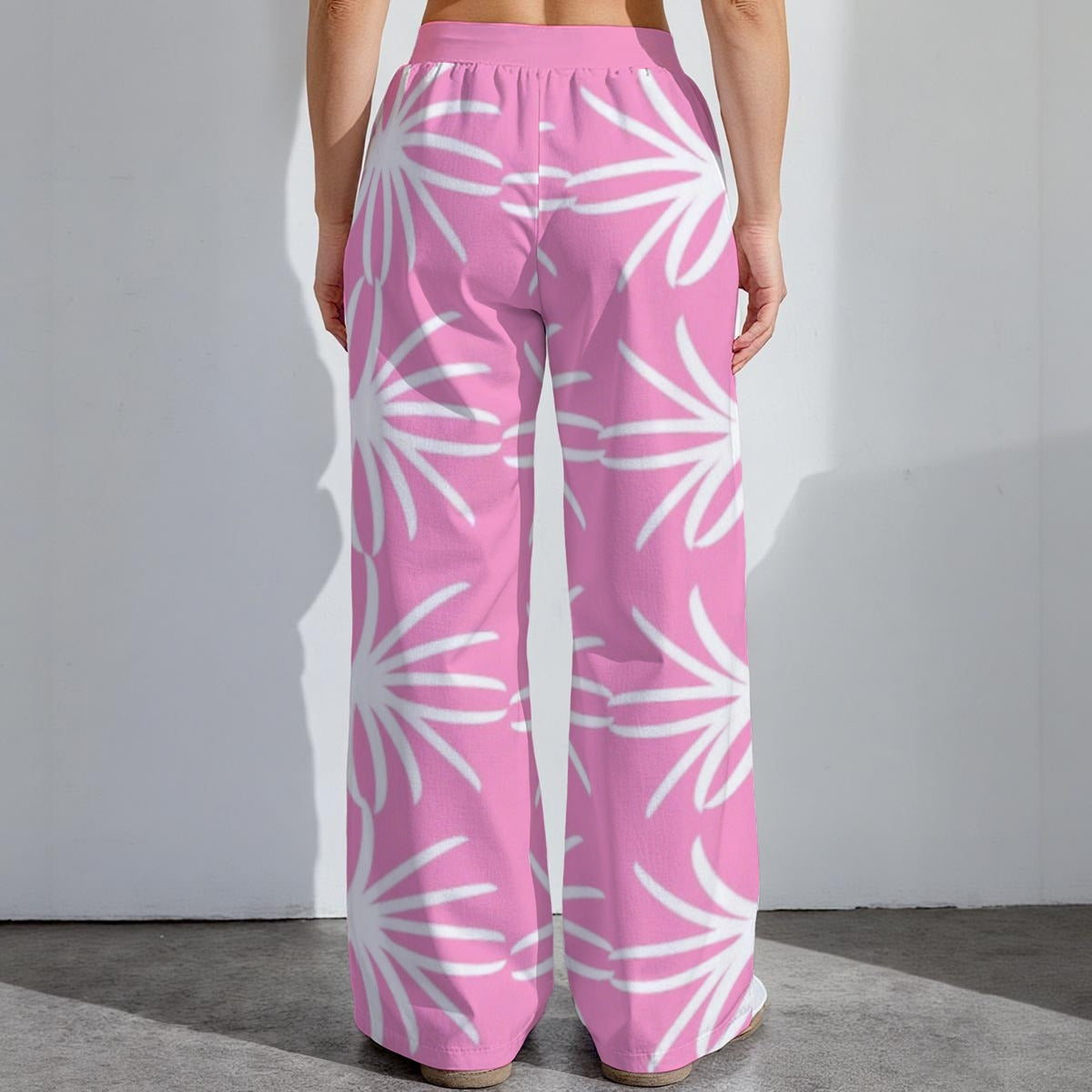 All-Over Print Women's High-Stretch Casual Pants|290GSM