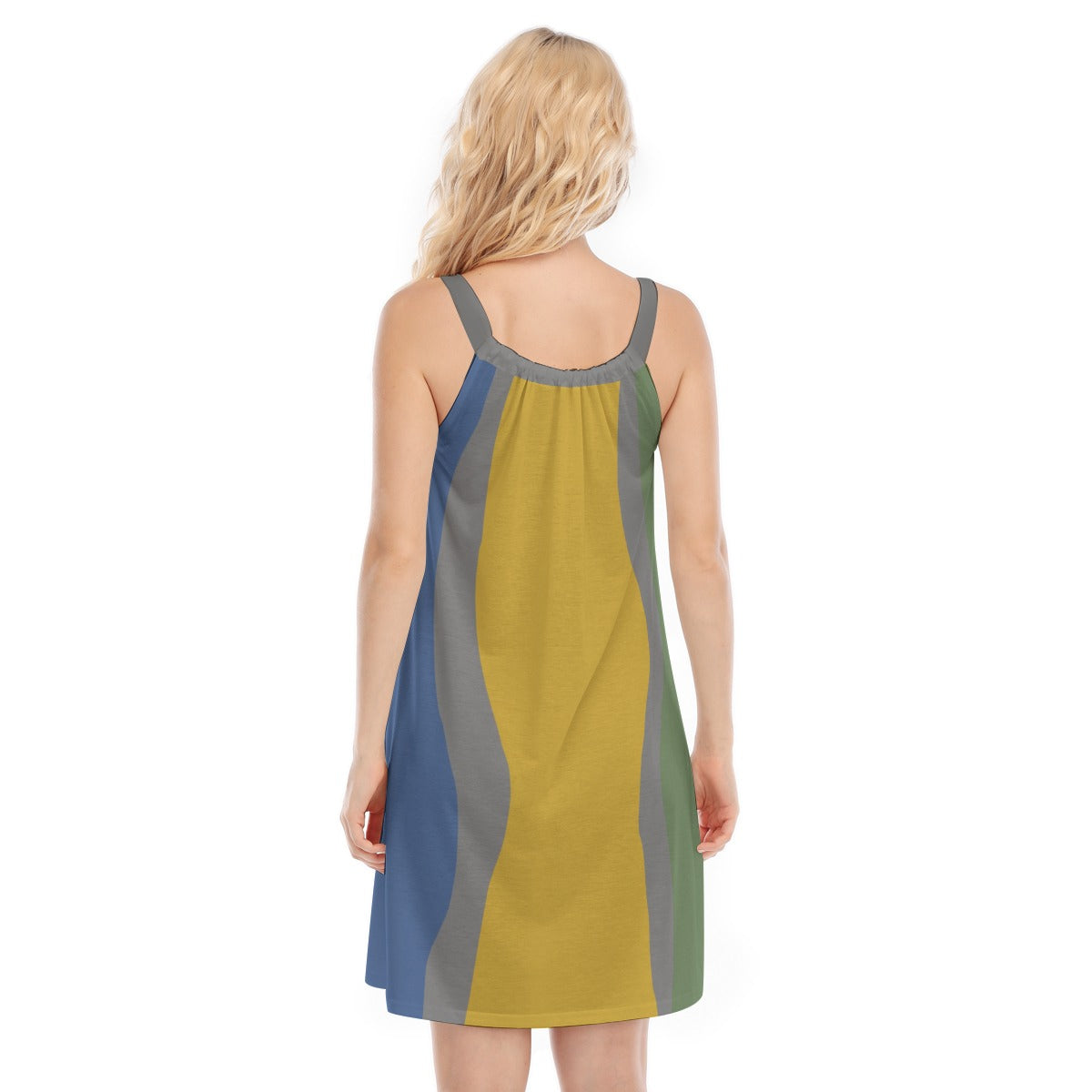 All-Over Print Women's Sleeveless Cami Dress