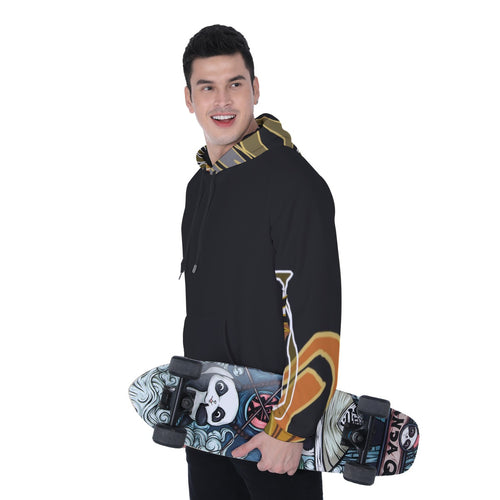 All-Over Print Heavy Fleece Raglan Hoodie