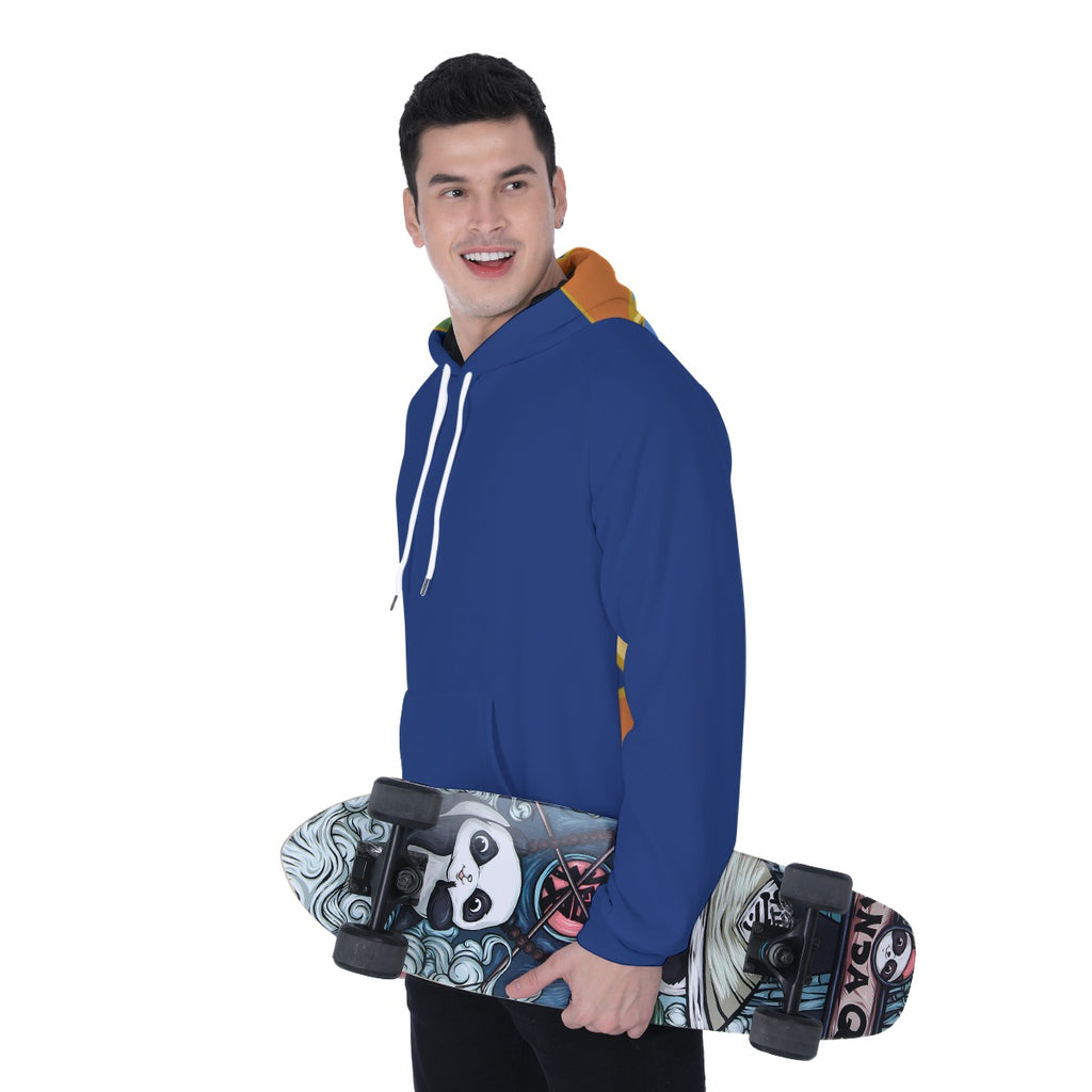 All-Over Print Heavy Fleece Raglan Hoodie