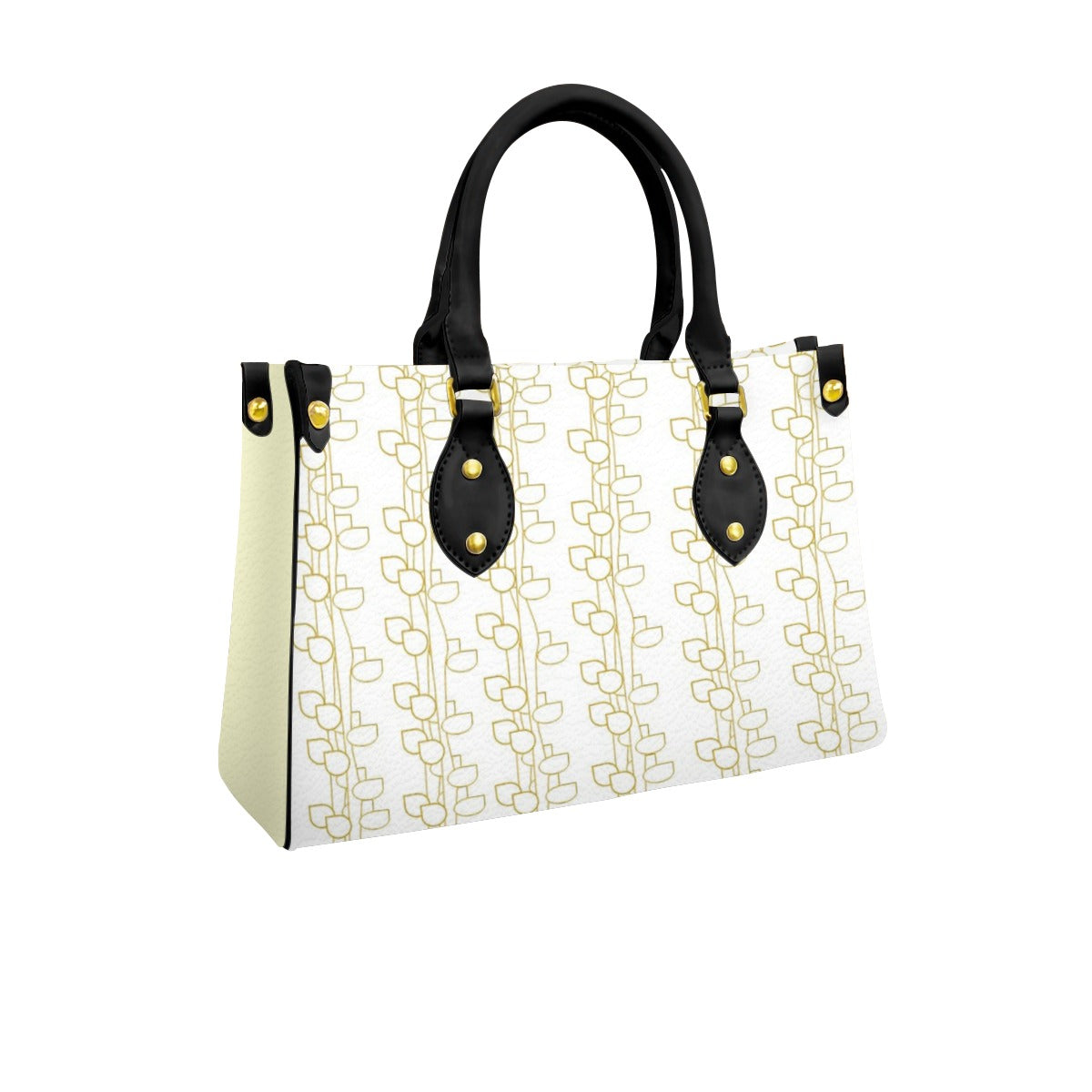 Women's Tote Bag With Black Handle