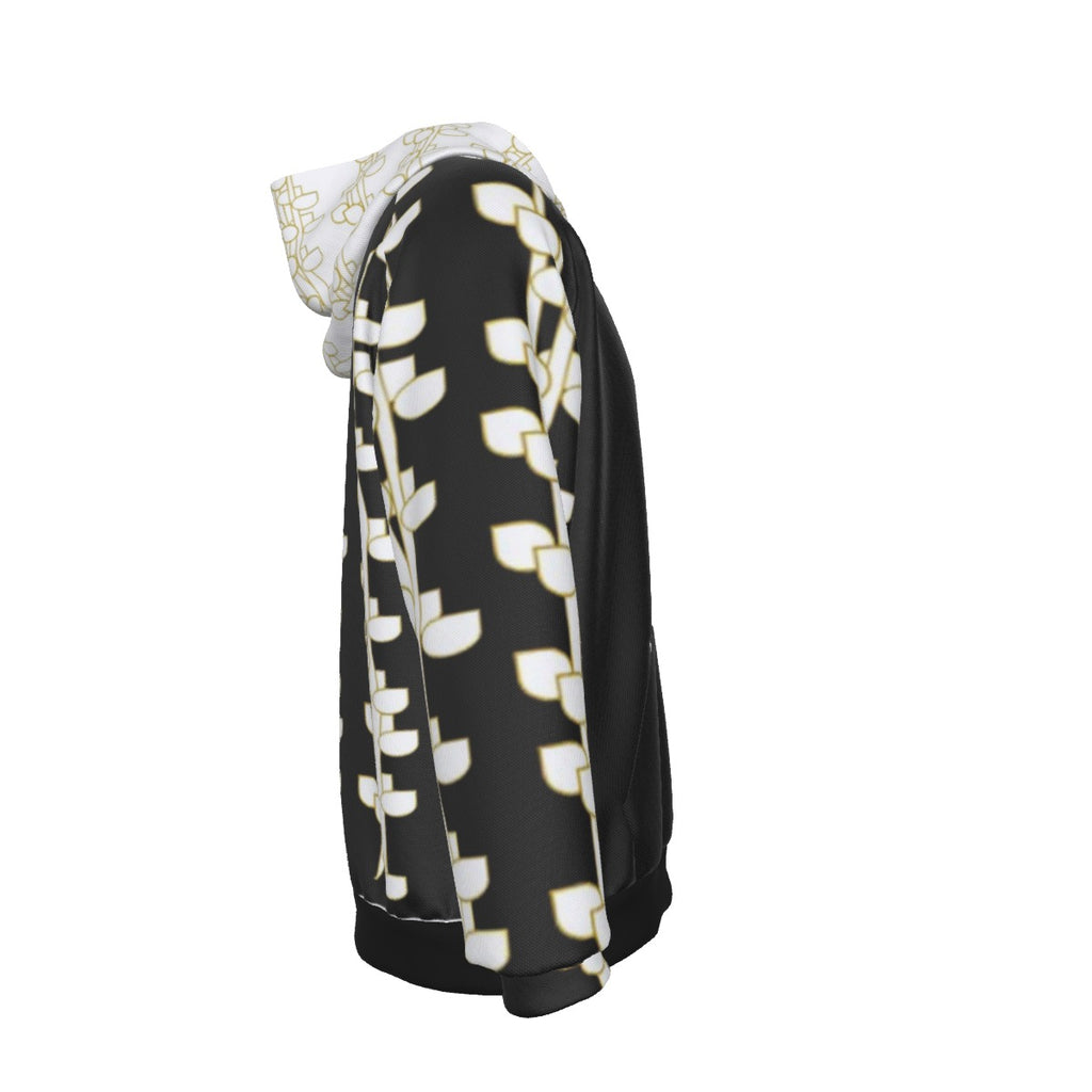 All-Over Print Heavy Fleece Raglan Hoodie