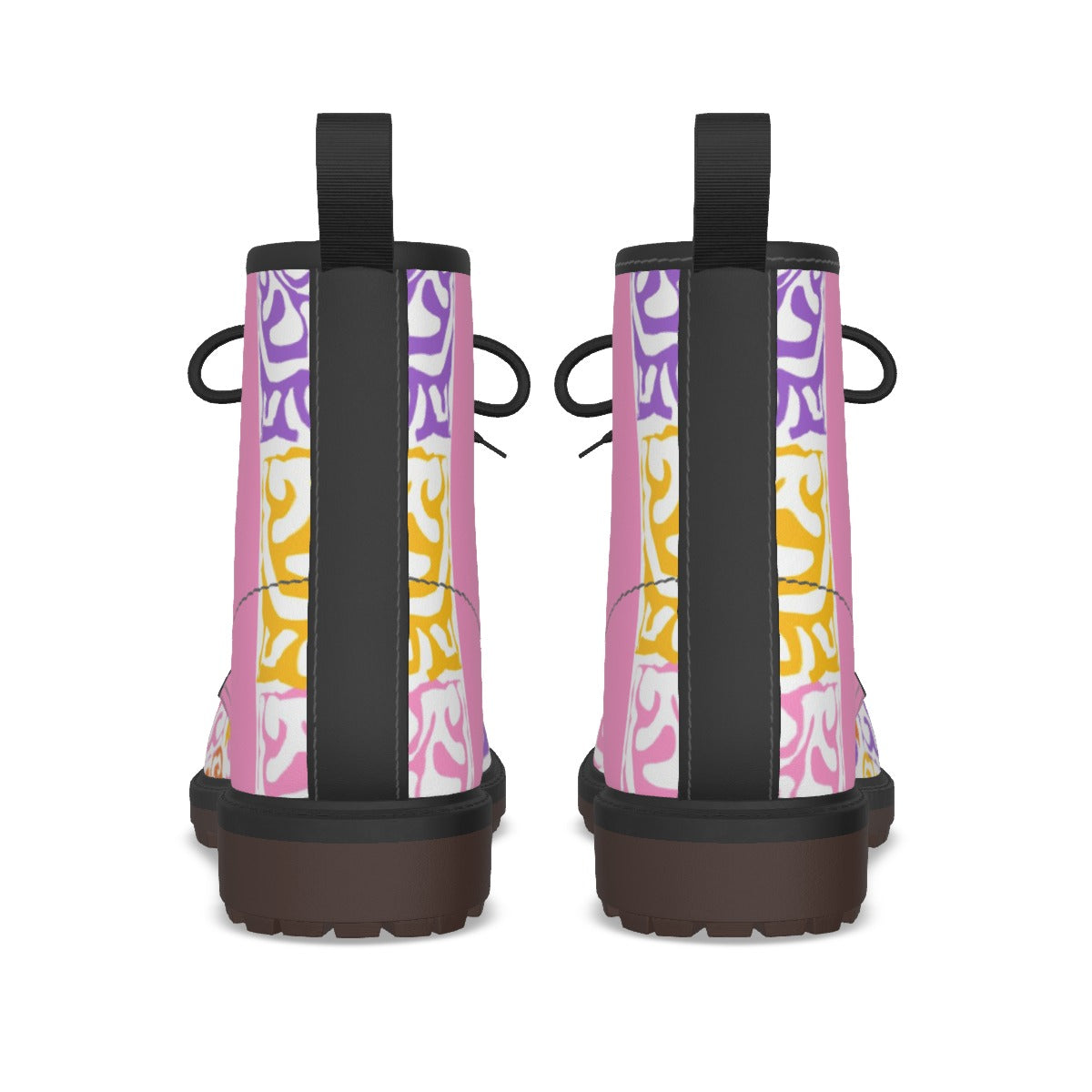 All-Over Print Men's Martin Short Boots