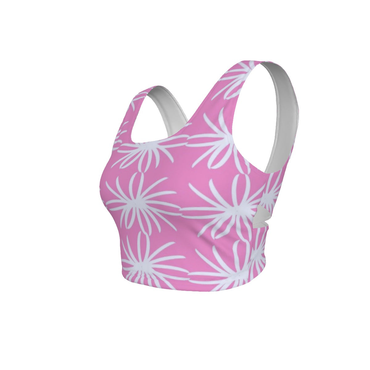 All-Over Print Women's Back Cross Sports Bra