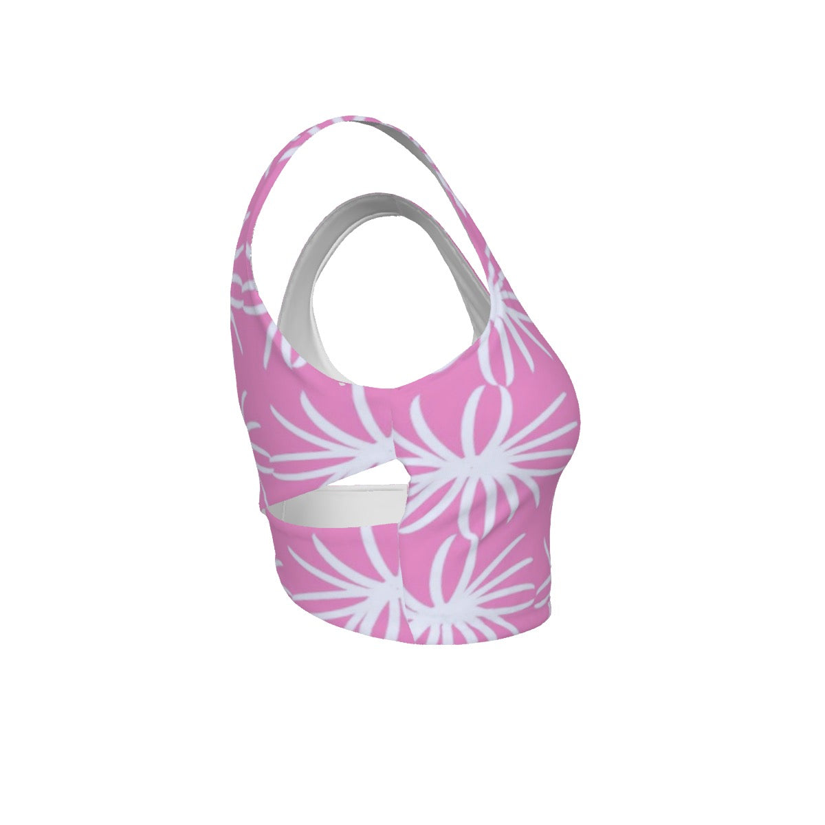 All-Over Print Women's Back Cross Sports Bra