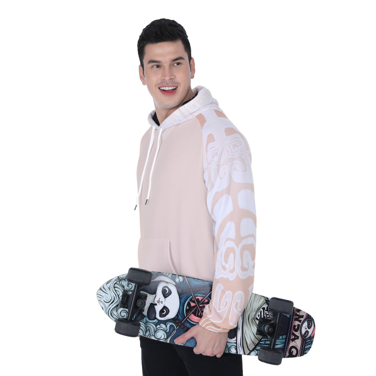 All-Over Print  Heavy Fleece Raglan Hoodie